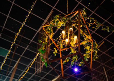 Lampara Decoración - Ibar Banquetes
